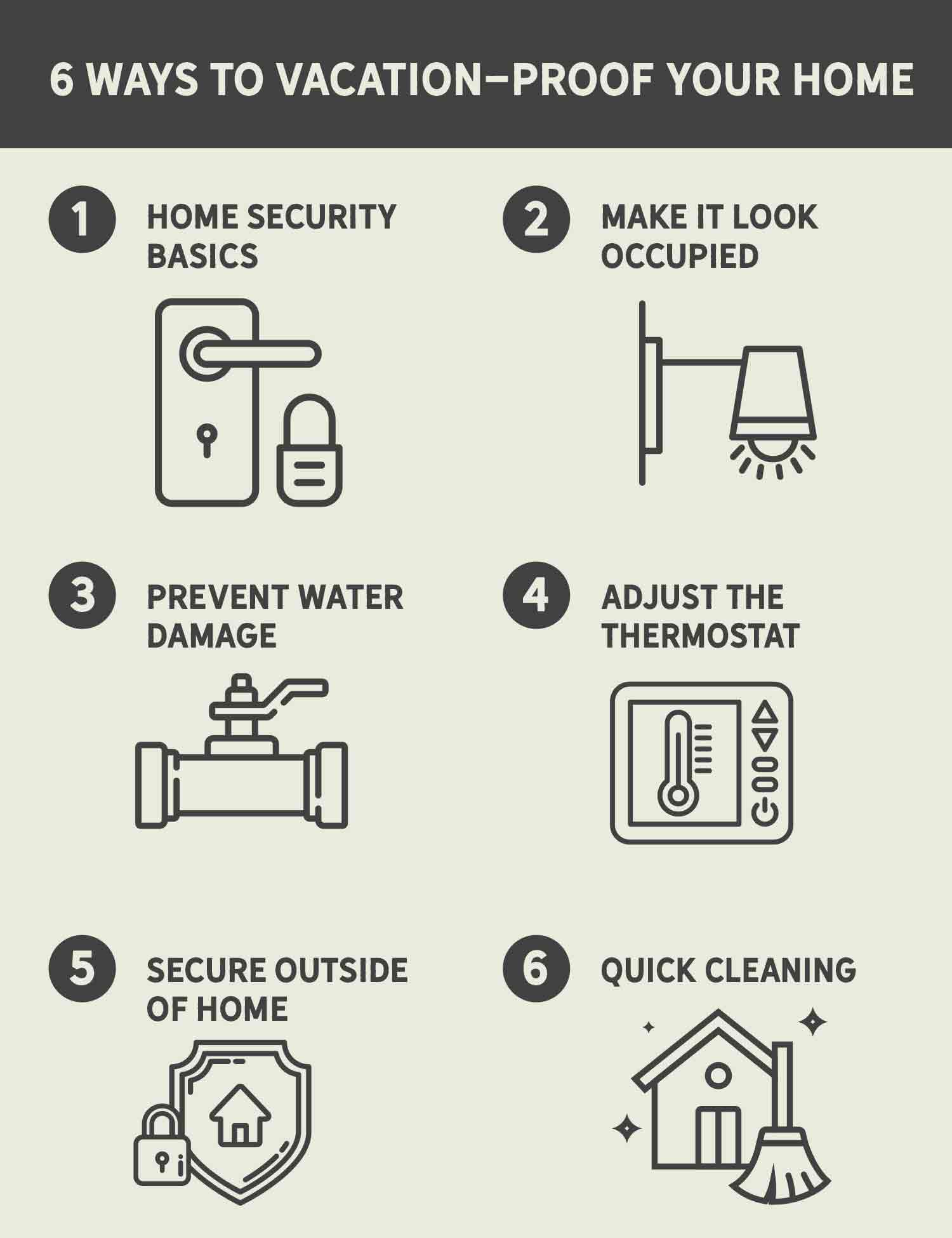 Steps to secure your home