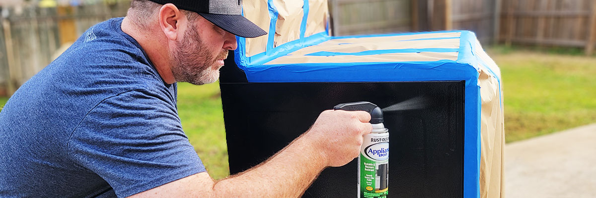 Refresh Old Appliances with Appliance Paint