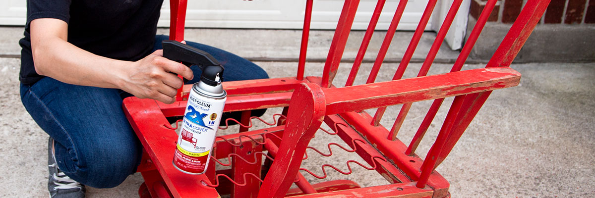 Repainting Outdoor Furniture