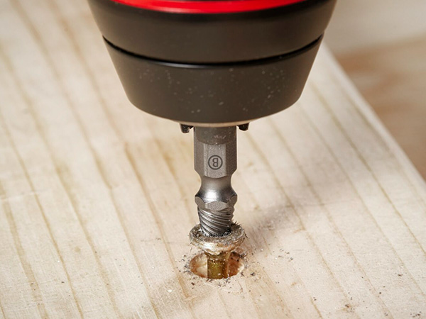 Using a screw extractor
