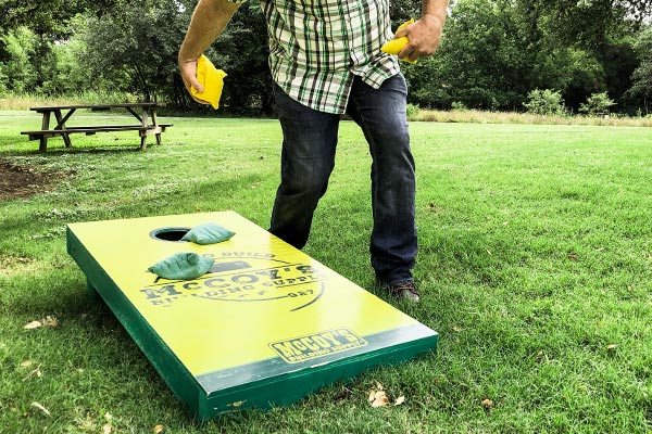 DIY Cornhole Game Set