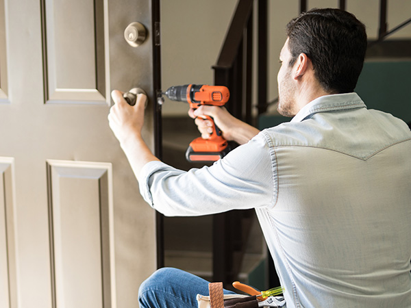Installing Door Lock