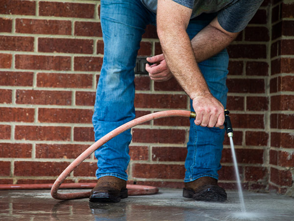 Washing Concrete